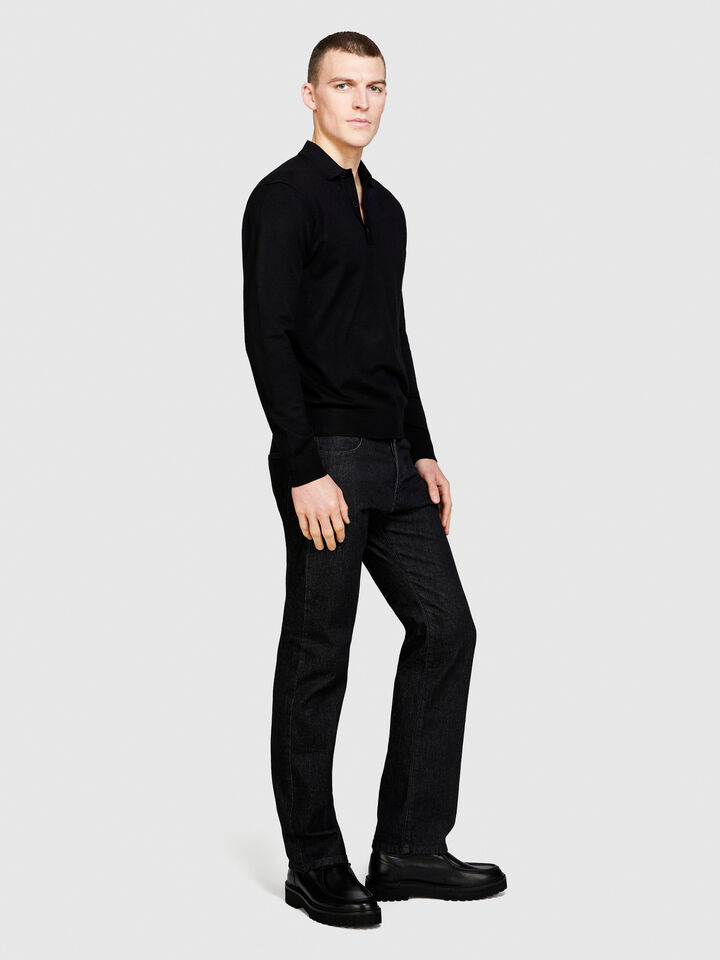 San Francisco regular fit jeans - men's regular fit jeans - Black | Sisley image number 2